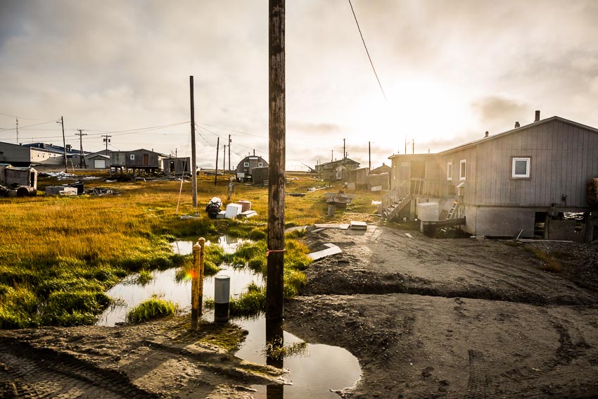 The village of Kaktovik, on Alaska's North Slope, is the only permanent settlement in the Arctic National Wildlife Refuge's special 1002 area, where there is great oil and gas potential.